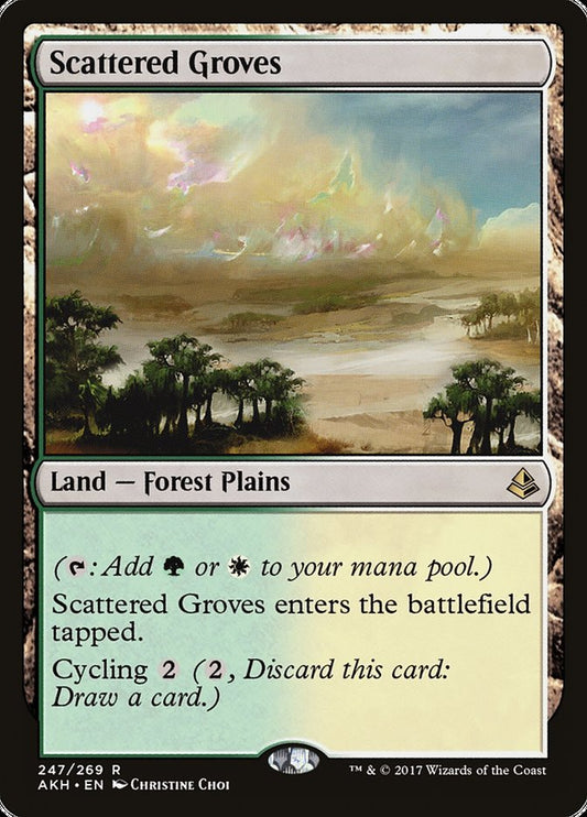 Scattered Groves [Amonkhet] [Foil]