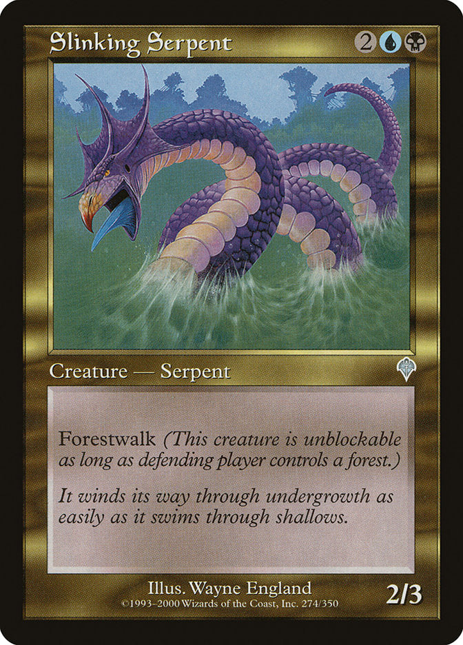 Slinking Serpent [Invasion] [Foil]