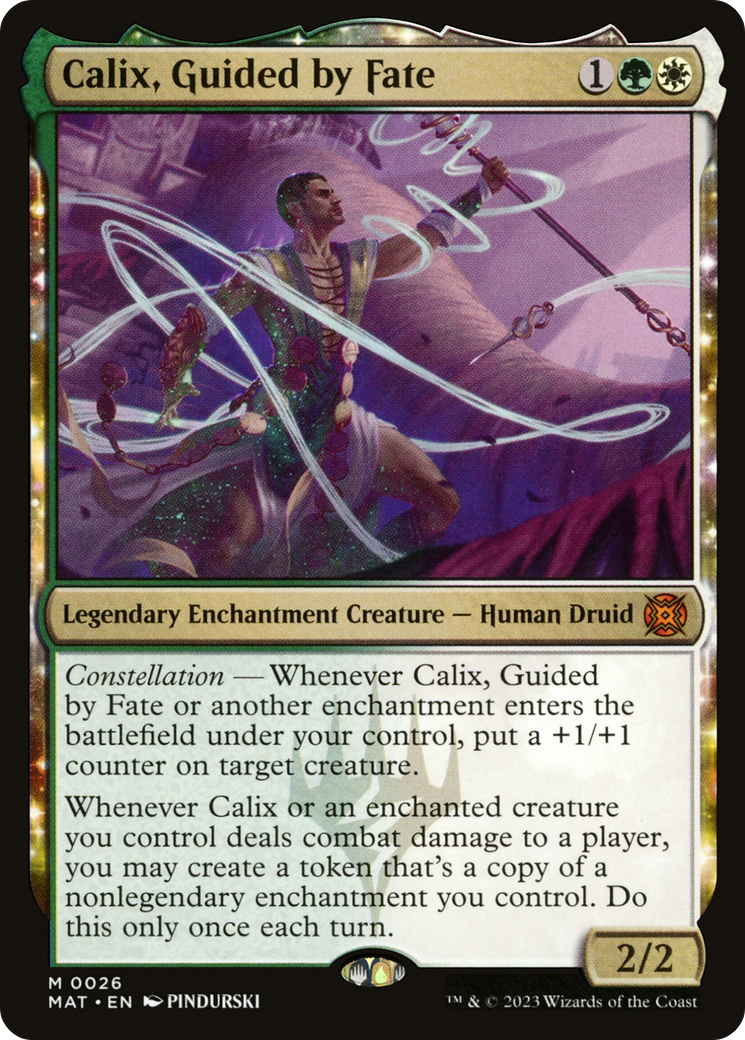 Calix, Guided by Fate [March of the Machine: The Aftermath] [Foil]