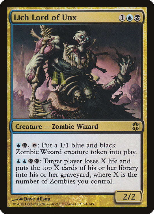 Lich Lord of Unx [Alara Reborn] [Foil]