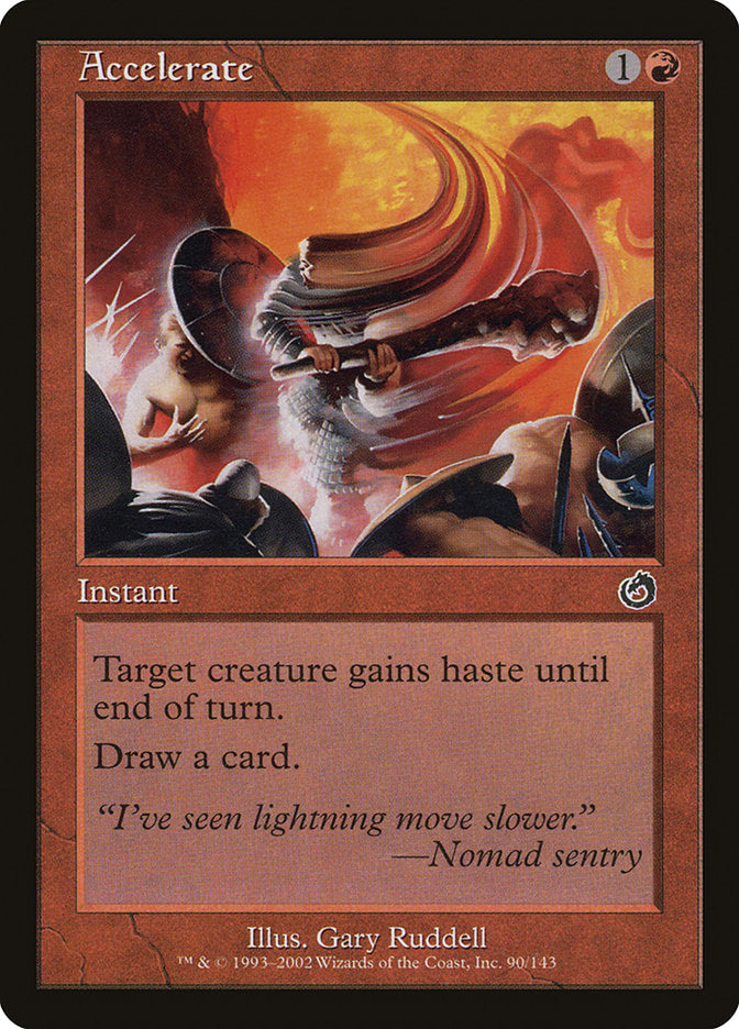 Accelerate [Torment] [Foil]