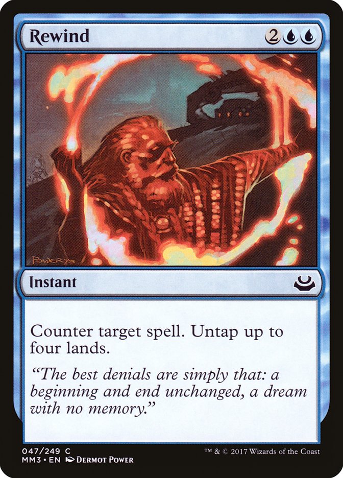 Rewind [Modern Masters 2017] [Foil]