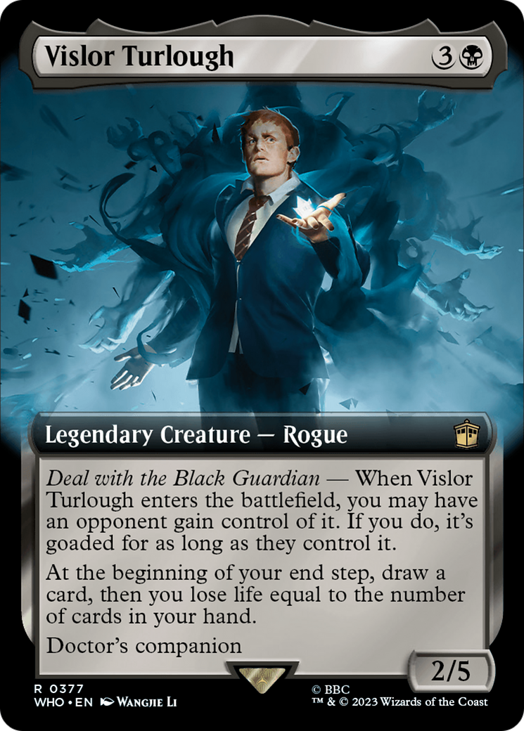 Vislor Turlough (Extended Art) [Doctor Who] [Foil]