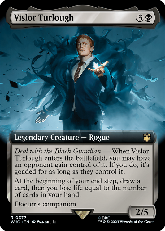 Vislor Turlough (Extended Art) [Doctor Who] [Foil]