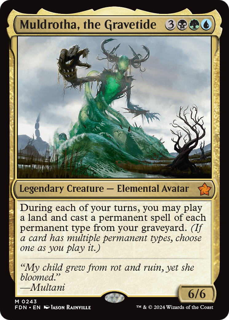 Muldrotha, the Gravetide [Foundations] [Foil]