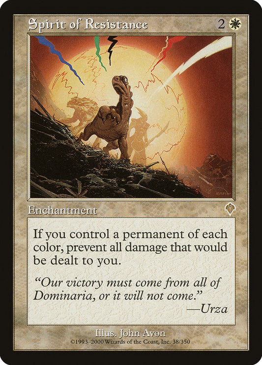 Spirit of Resistance [Invasion] [Foil]