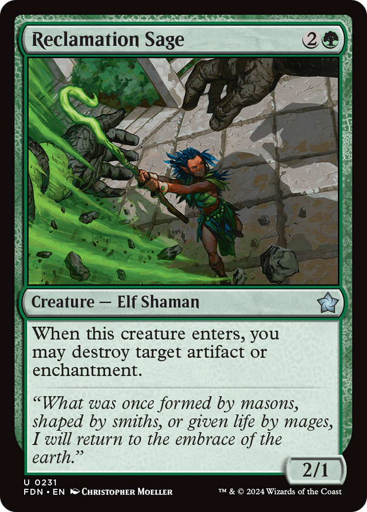 Reclamation Sage [Foundations] [Foil]