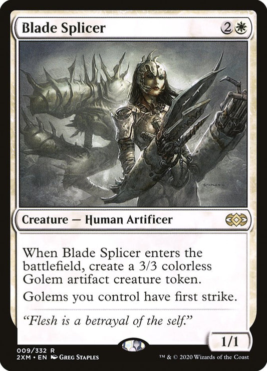 Blade Splicer [Double Masters] [Foil]