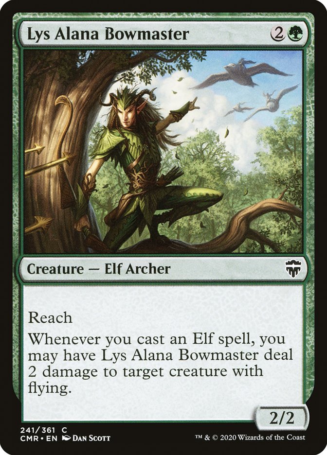 Lys Alana Bowmaster [Commander Legends] [Foil]