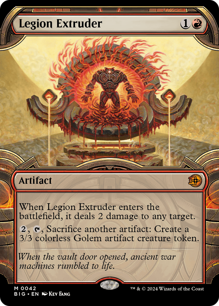 Legion Extruder (Showcase) [Outlaws of Thunder Junction: The Big Score] [Foil]