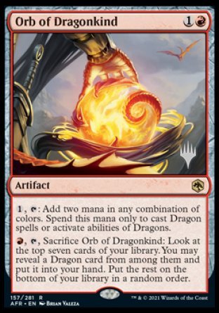 Orb of Dragonkind (Promo Pack) [Dungeons & Dragons: Adventures in the Forgotten Realms Promos] [Foil]