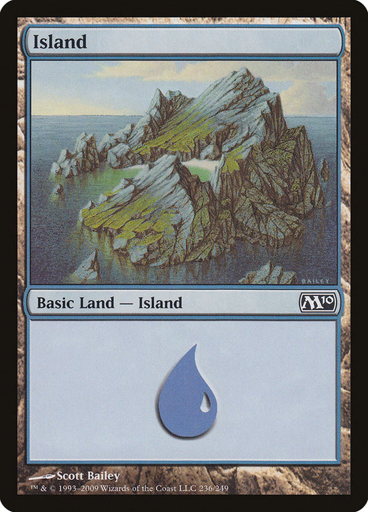 Island (236) [Core Set 2010]