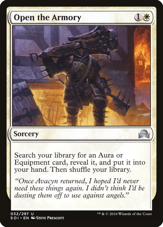 Open the Armory [Shadows over Innistrad] [Foil]