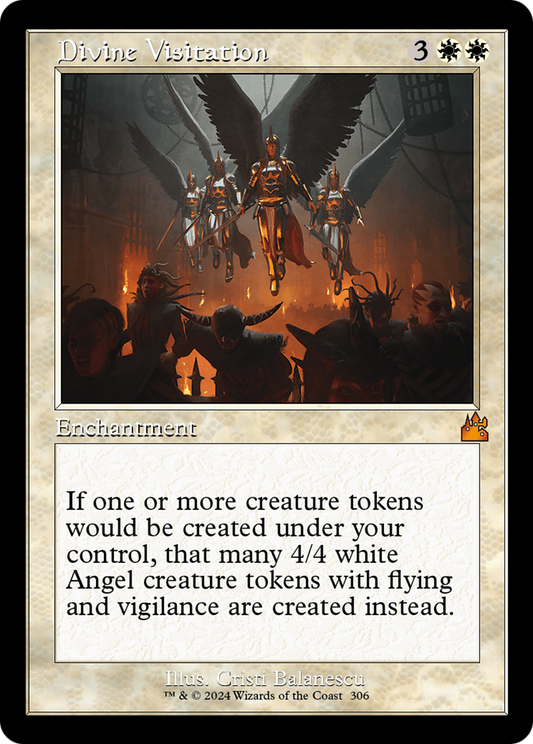Divine Visitation (Retro Frame) [Ravnica Remastered] [Foil]