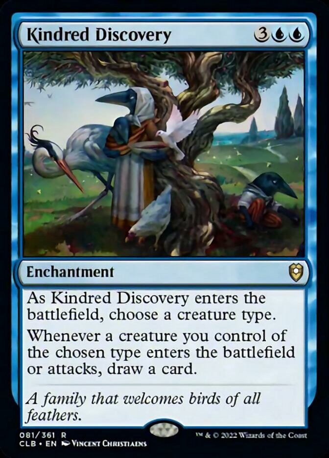 Kindred Discovery [Commander Legends: Battle for Baldur's Gate] [Foil]