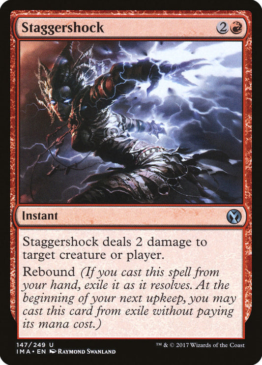 Staggershock [Iconic Masters] [Foil]