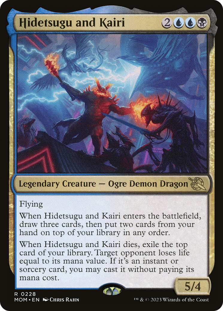 Hidetsugu and Kairi [March of the Machine] [Foil]