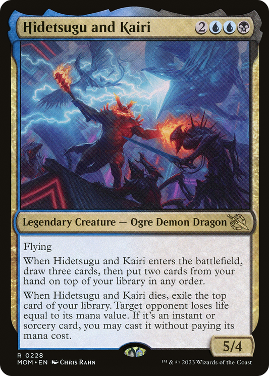 Hidetsugu and Kairi [March of the Machine] [Foil]