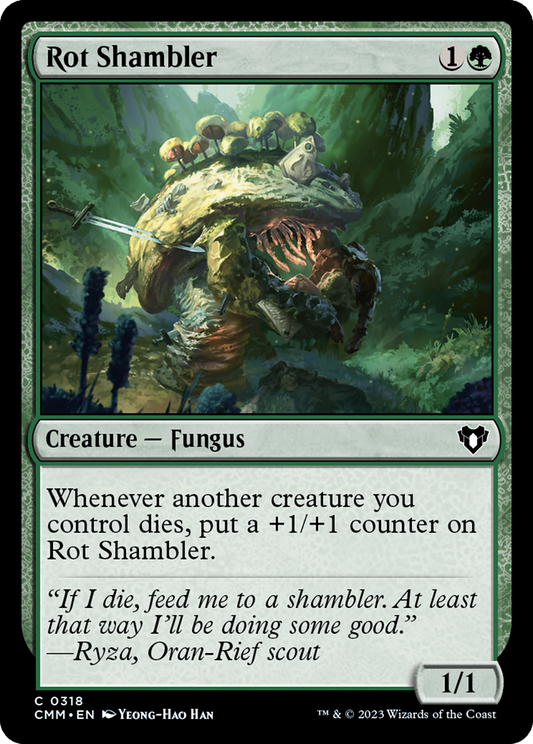 Rot Shambler [Commander Masters] [Foil]