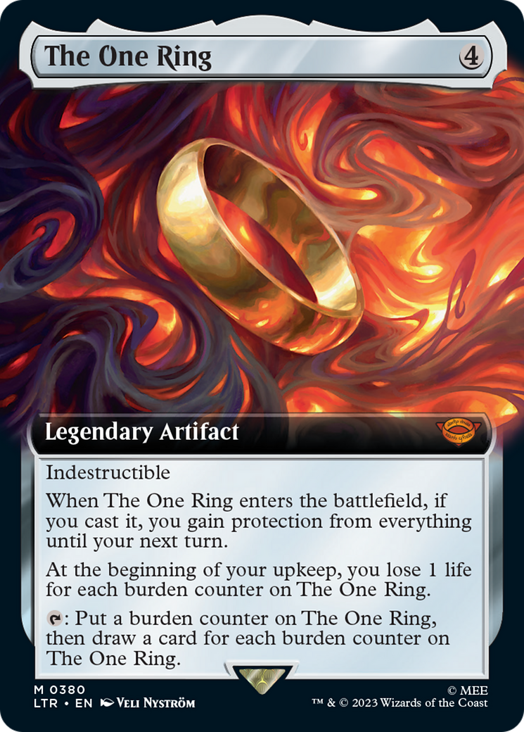 The One Ring (Extended Art) [The Lord of the Rings: Tales of Middle-Earth] [Foil]