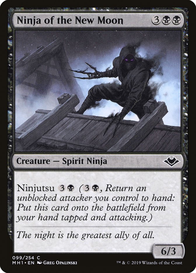 Ninja of the New Moon [Modern Horizons] [Foil]