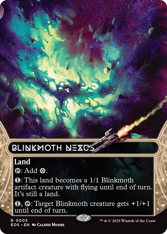 Blinkmoth Nexus (0003) (Borderless) [Edge of Eternities: Stellar Sights] [Foil]