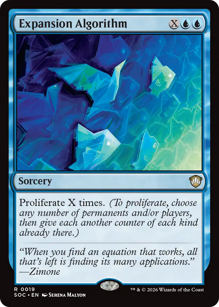 Expansion Algorithm [Secrets of Strixhaven Commander] [Foil]