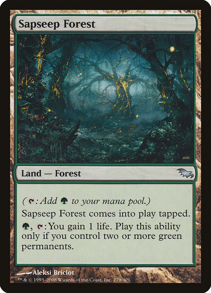 Sapseep Forest [Shadowmoor] [Foil]