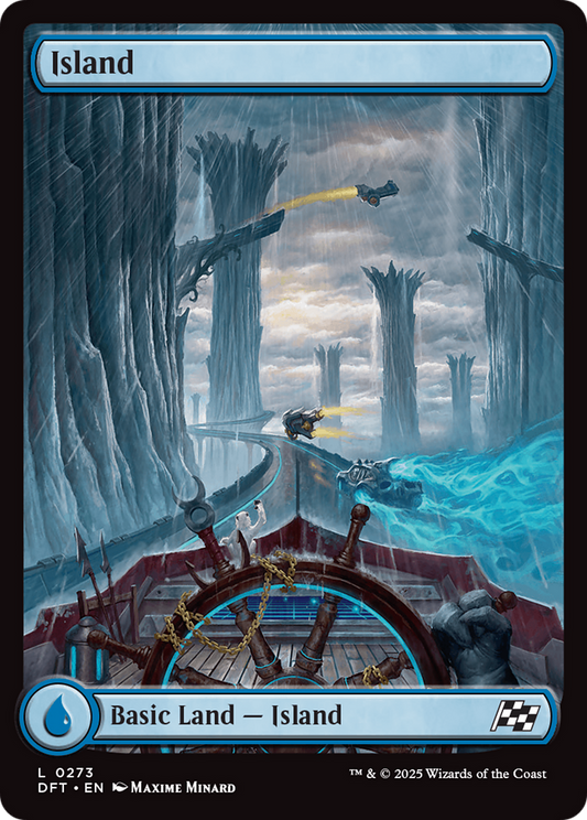 Island (0273) [Aetherdrift] [Foil]
