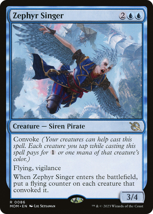 Zephyr Singer [March of the Machine] [Foil]