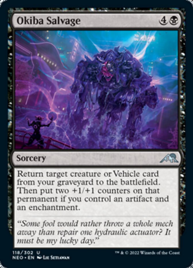 Okiba Salvage [Kamigawa: Neon Dynasty] [Foil]