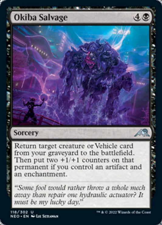Okiba Salvage [Kamigawa: Neon Dynasty] [Foil]