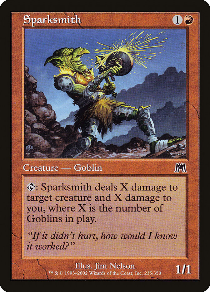 Sparksmith [Onslaught] [Foil]