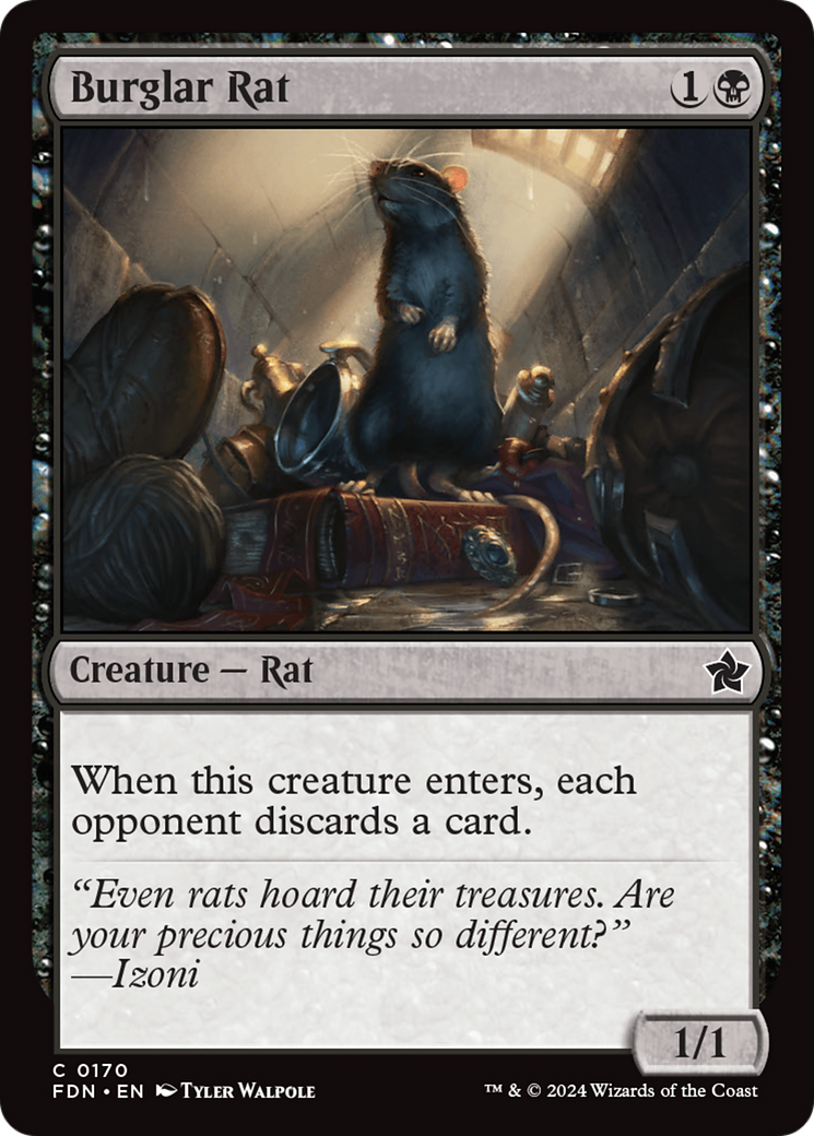 Burglar Rat [Foundations] [Foil]