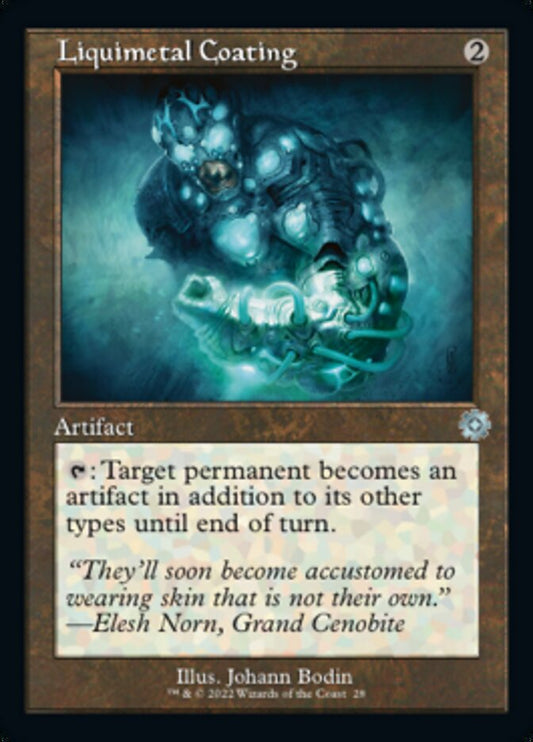 Liquimetal Coating (Retro) [The Brothers' War Retro Artifacts] [Foil]