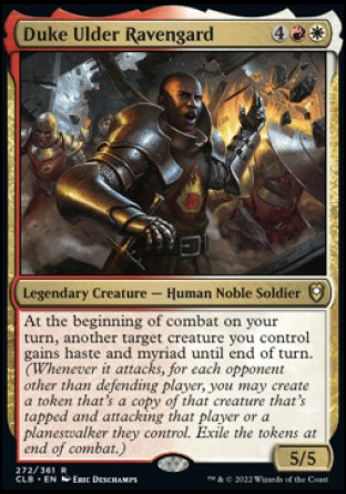 Duke Ulder Ravengard [Commander Legends: Battle for Baldur's Gate] [Foil]