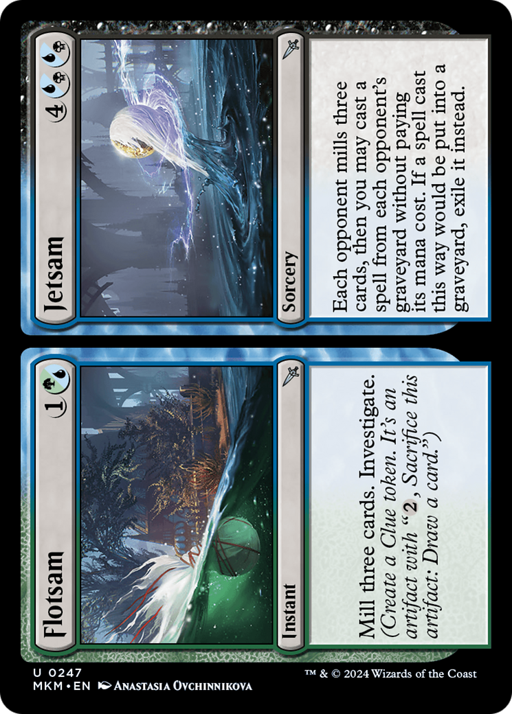 Flotsam // Jetsam [Murders at Karlov Manor] [Foil]