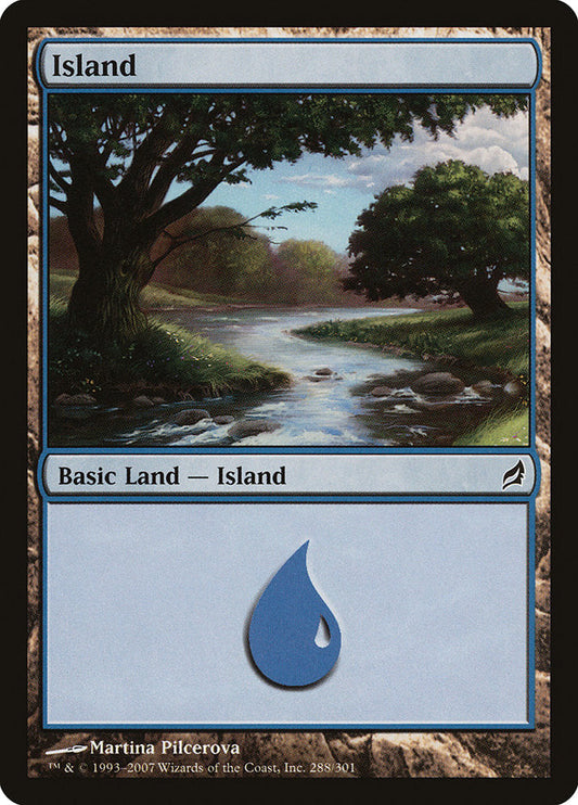 Island (288) [Lorwyn] [Foil]