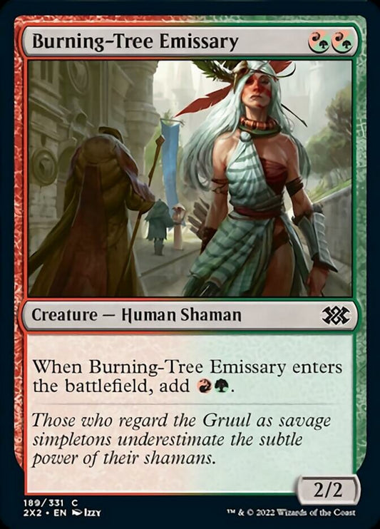 Burning-Tree Emissary [Double Masters 2022] [Foil]