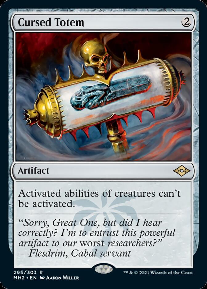 Cursed Totem [Modern Horizons 2] [Foil]