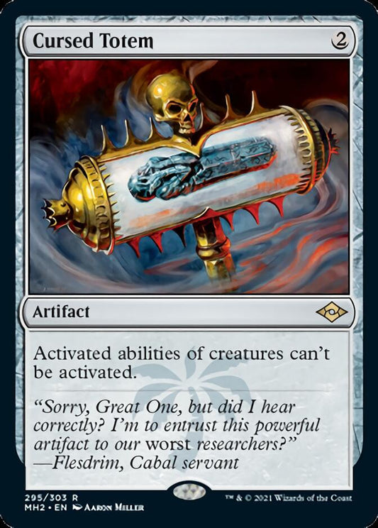 Cursed Totem [Modern Horizons 2] [Foil]