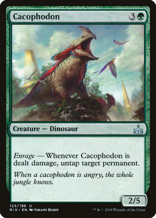 Cacophodon [Rivals of Ixalan] [Foil]