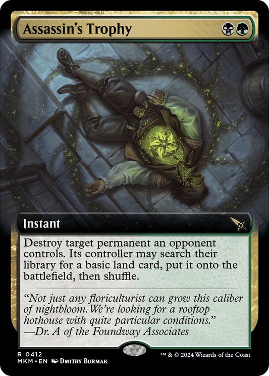 Assassin's Trophy (Extended Art) [Murders at Karlov Manor] [Foil]