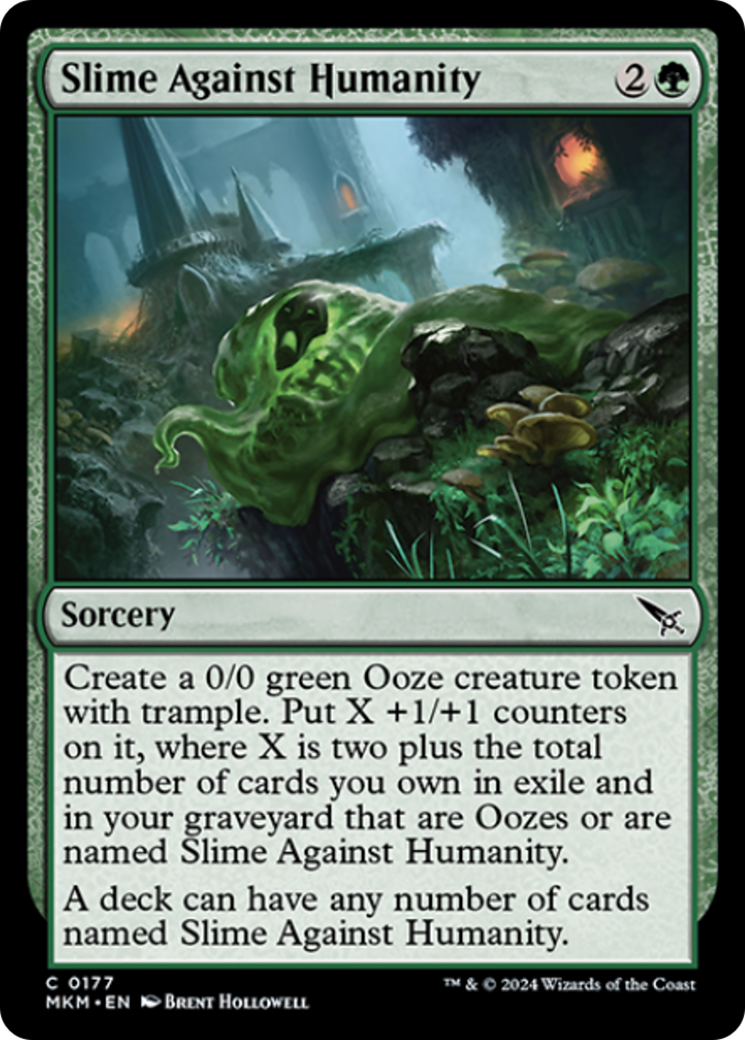 Slime Against Humanity [Murders at Karlov Manor] [Foil]