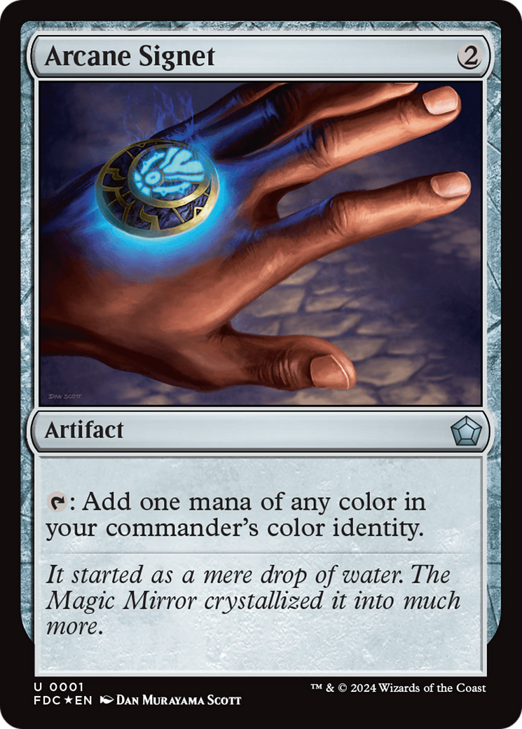 Arcane Signet [Foundations] [Foil]