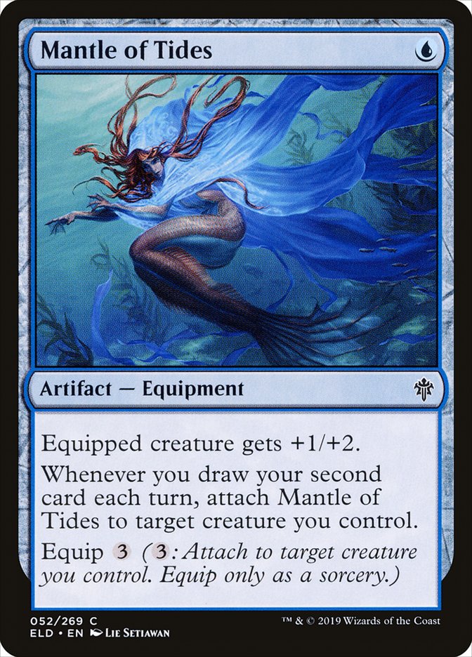 Mantle of Tides [Throne of Eldraine] [Foil]