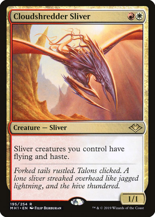 Cloudshredder Sliver [Modern Horizons] [Foil]