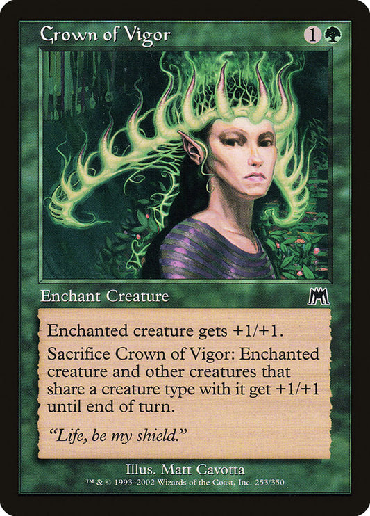Crown of Vigor [Onslaught] [Foil]