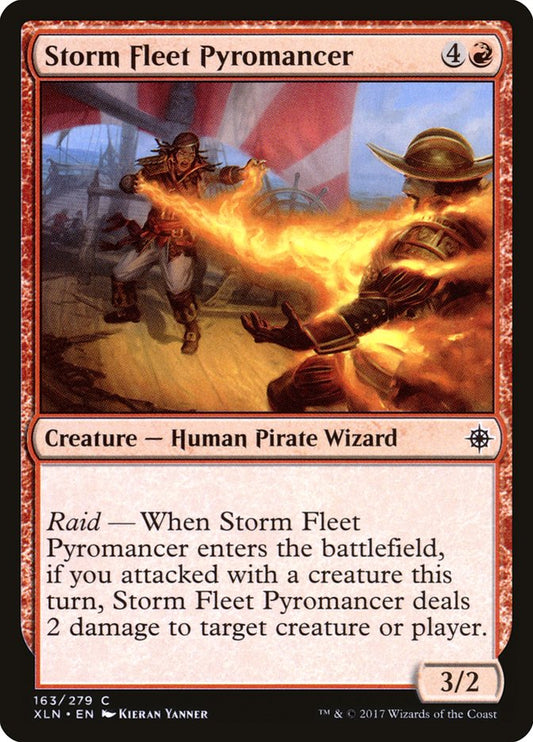 Storm Fleet Pyromancer [Ixalan] [Foil]