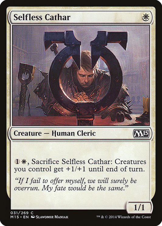 Selfless Cathar [Core Set 2015]